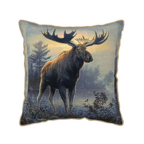 Housse de coussin en velours élan pour une ambiance chaleureuse - 2