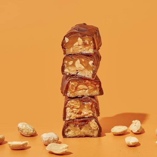 Little Secrets, Bars Nougat Chocolate Dark Peanut Caramel Bag, 3.9 Ounce - image 5