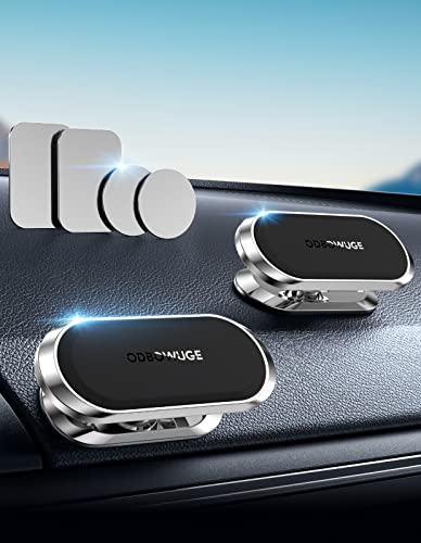 Image of [2 Pack] Magnetic Phone Holder for Car[Upgrade Magnet] Phone Mount for Car,Car Phone Holder Mount 360 Adjustable, Dashboard Car Mount Fits Samsung iPhone etc All Smartphones