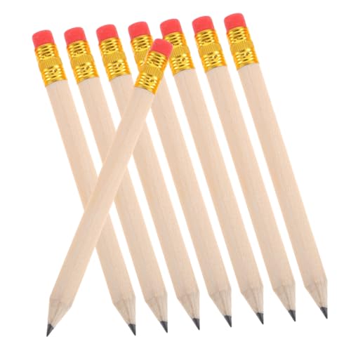 Lápices de Madera Golf VALICLUD 50pcs con Goma Roja