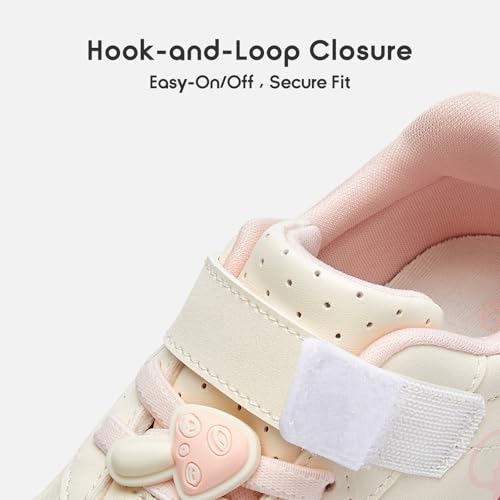 Balabala Toddler Shoes Toddler Girl Sneakers Barefoot Boy Walking Shoes Cute Baby Tennis Shoe Slip on Running Sneakers3