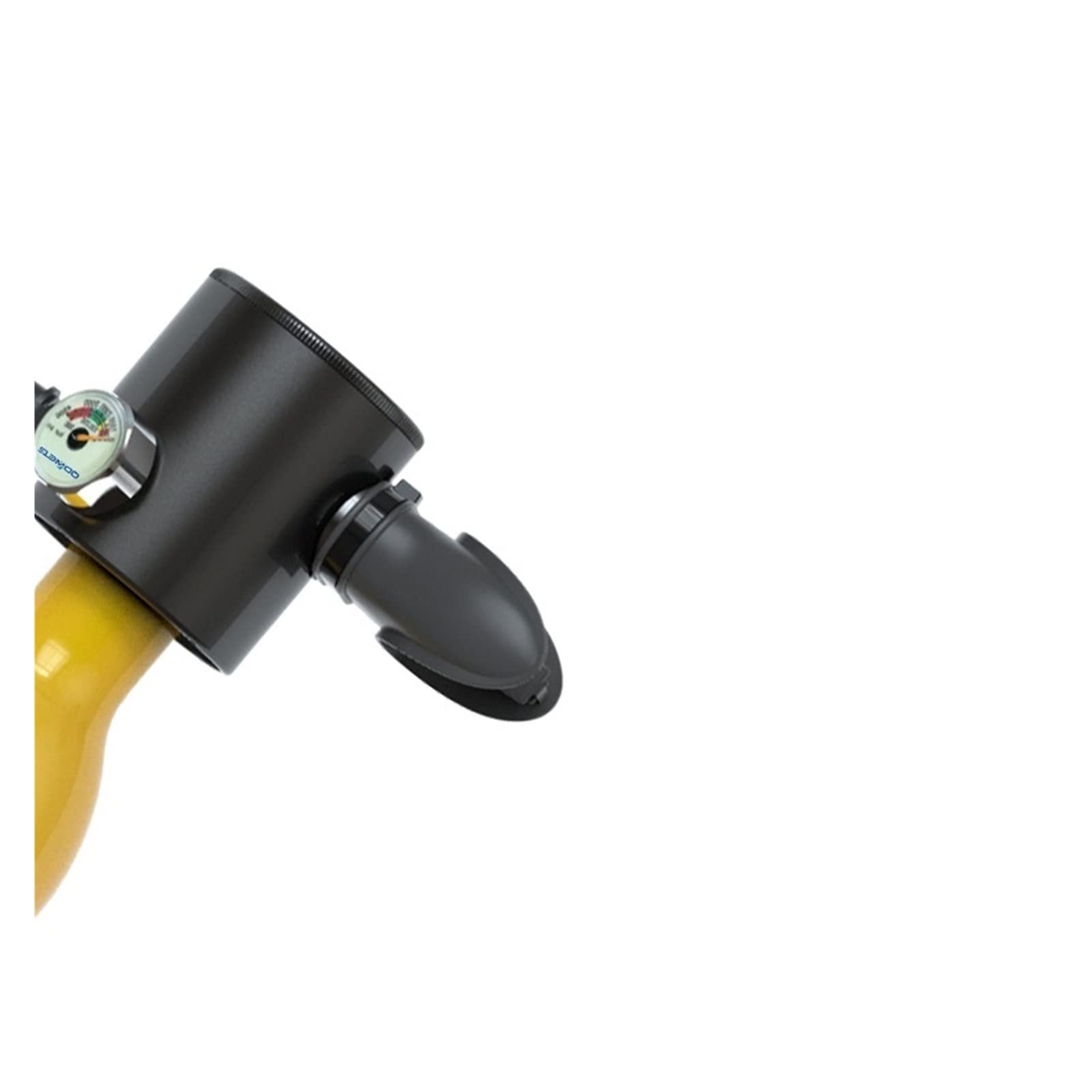 Sprzęt do nurkowania Sprzęt Do Nurkowania Na Świeżym Powietrzu Materiały Do ​​pływania Respirator Z Butlą Tlenową 0,5 Lmini Korzystanie z bezpieczniejszego(Green+Breathing Valve)