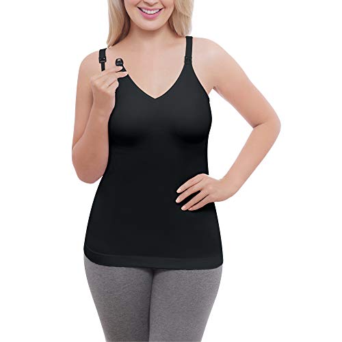 Image of Bravado! Basics Women’s Seamless Maternity and Nursing Cami, S-XL