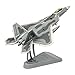 Modèle Moulage sous Pression en Militaire 1:72 pour Le Modèle d'avion en Alliage De Chasse Furtif Bimoteur F-22 Raptor Fighter Monoplace Ornement Fan De L'armée