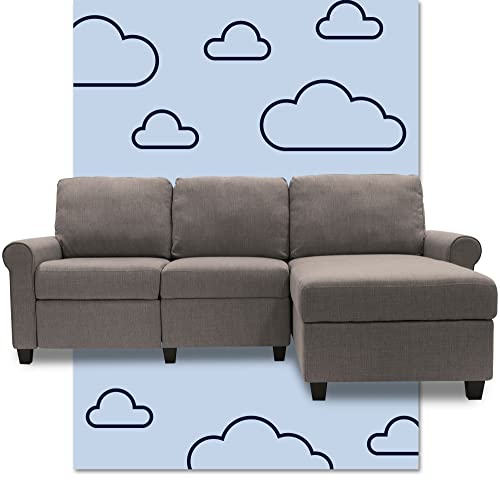 Serta Copenhagen Loveseat with Storage Chaise
