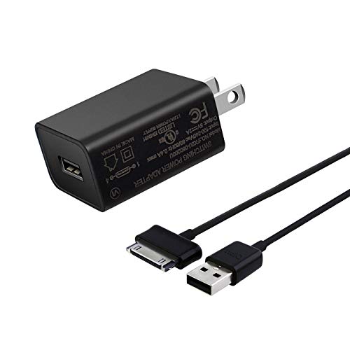 Olort Usb-30 Pin Charger Power Adapter Replacement For Samsung Galaxy Tab 2 10.1”/ 7.0”; Tab 10.1/8.9”/ 7.7”/ 7.0” Plus; Note 10.1” With 6.6 Ft Charging Cable Cord #TOP7