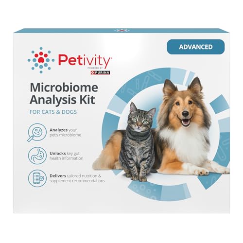 82% Off Petivity Microbiome Analysis Kit for Cats & Dogs