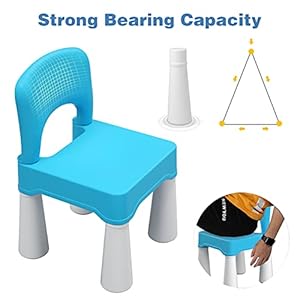 burgkidz Plastic Toddler Chair, Durable and Lightweight Kids Chair, 9.3" Height Seat, Indoor or Outdoor Use for Toddlers Boys Girls Ages 2 and Up burgkidz Plastic Toddler Chair Durable and Lightweight Kids Chair 93 Height Seat Indoor or Outdoor Use for Toddlers Boys Girls Ages 2 and Up