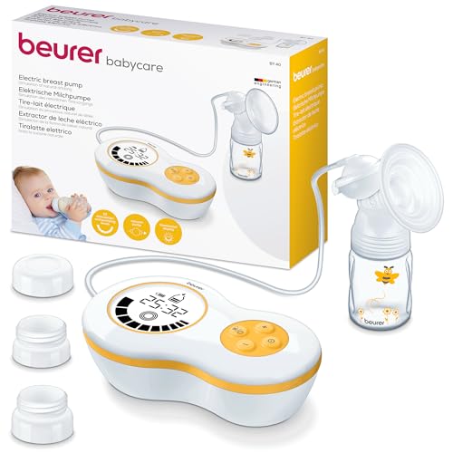 Beurer BY 40 elektrische Milchpumpe mit Stimulationsmodus und...