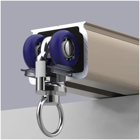 Heavy Duty Ceiling Mount Curtain Track - Commercial Grade Straight Rail for Room Dividers, Ideal for Living Rooms, Weddings, Events & Home Decor Solutions