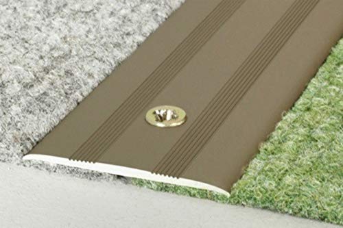 Preisvergleich Produktbild 1 Stück / Übergangsprofile / Alu / rostfrei / Effector / 1800x35x2mm / A08 / champagne