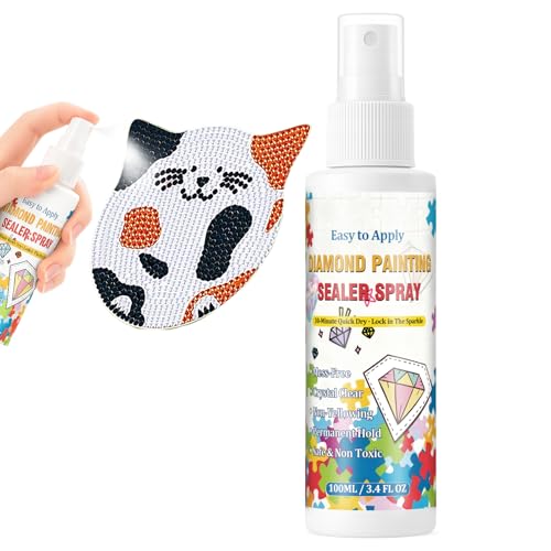 Diamond Painting Sealer Spray 100ml Quick Dry Diamond Art Sealer Glue