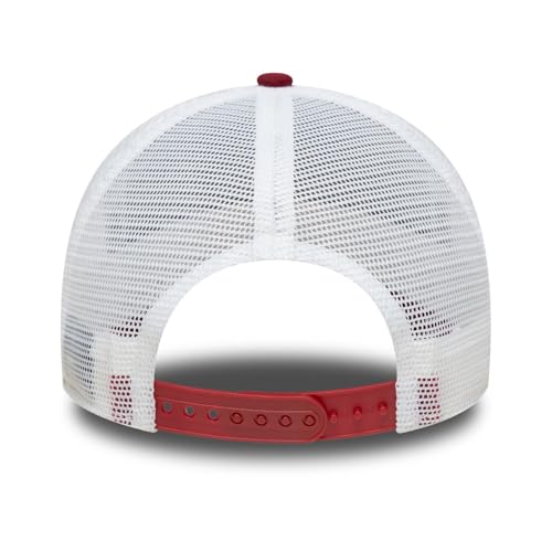 new era ne vintage trucker newera men caps redwhite en taille:one size Unique - vue 5