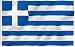 Anley Fly Breeze 3x5 Foot Greece Flag - Vivid Color and UV Fade Resistant - Canvas Header and Double Stitched - Greek National Flags Polyester with Brass Grommets 3 X 5 Ft