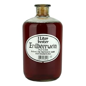 Christian Hartmann 1 Liter bester Erdbeerwein