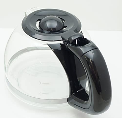 4-Cup Glass Carafe With Black Handle Fits Mr. Coffee, 191640-000-000 #TOP1