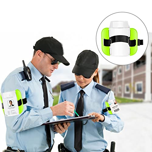 NITAIUN 4 Pezzi Fascia da Braccio Porta Badge, Ad