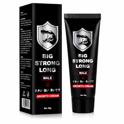 Male Enhancement Cream for Men Body Gel for Private Part Mens Re-Vitalize Enlargement Cream Enhance Size and Performance Get Bigger Thicker and Stronger (Big Stron Long)