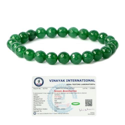 Image of Reiki Crystal Products Certified Natural Crystal Stone 8 mm Diamond Cut /Faceted Beads Bracelet for Men & Women | Reiki Charged Gemstone Bracelet | Multiple Crystal Variants Available