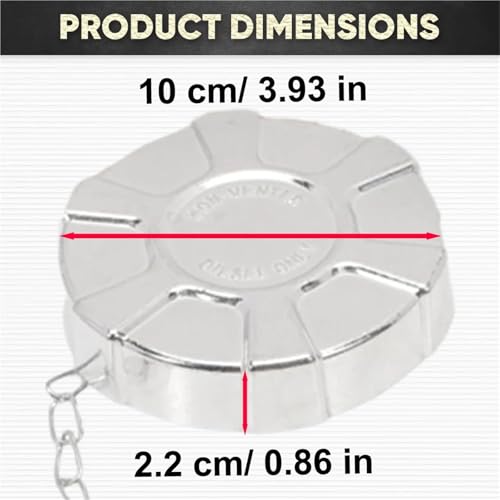 Bouchon de réservoir de carburant pour camions GMC série T 4700 et 4900 - 6