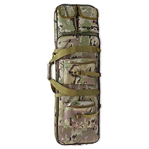 liuwei Tactical bag Military Backpack Rifle Gun Case, 33/39/47 Inch Weapon Storage Bag airsoft gun Accessory Pouches Sniper Holster ,CP120cm Cover
