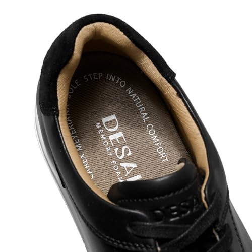 Classic Sneakers Leather Casual Dress Sneakers Breathable Lace-up Oxford Fashion Sneaker for Men4