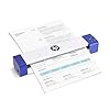 HP PS150 Portable Document Scanner | Compact, Portable, Wireless Digital Scanner with Duplex Mode for Home & Office | Rechargeable, USB & Wi-Fi Direct, Compatible with Mac & Windows PC and Laptop