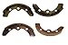 (4) Club Car Brake Shoes (1995-Up) DS and Precedent Golf Cart