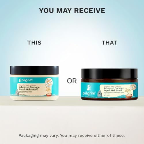 Pilgrim Unscented Korean Rice Water & Collagen Hair Mask - 200ml - Image 3