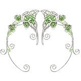 Ciieeo 1 Paar Ohrklemmen für Damen ohne Piercing Feen Ohrringe aus Metall...