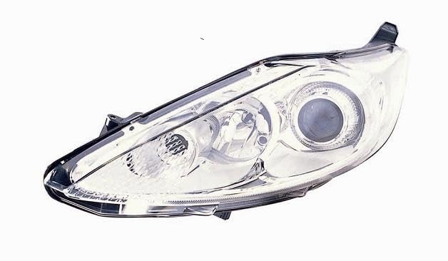 Generico Proiettore H7-H1 con Motore Elettrico Sinistro Fiesta 2008-2012