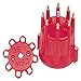 MSD 8433 Distributor Cap with Retainer , Red