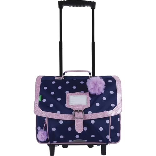Tann's Romy, Trolley Fille, Bleu, 38 cm