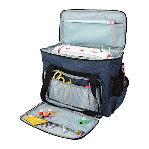 Xgood Sewing Machine Carrying Bag Sewing Machine Carrying Case with Shoulder Universal Tote Bags for Sewing Machines Accessories