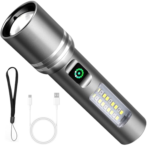 Ciwuzxs Flashlight High Lumens Rechargeable, 3000 Lumen Super