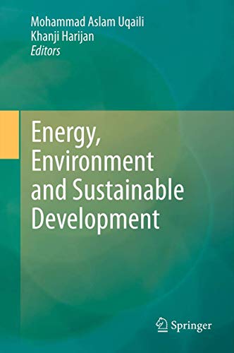 Buy Energy, Environment and Sustainable Development — BookShops.in