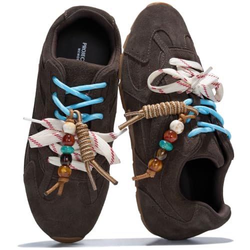 Image of Project Cloud Genuine Leather Womens Barefoot Lace Up Shoes