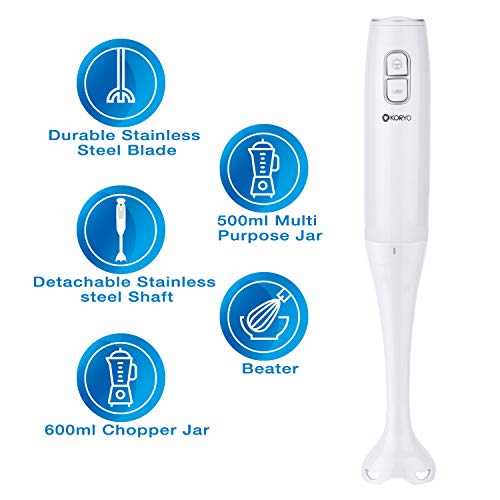 koryo 6 in 1 multipurpose hand blender