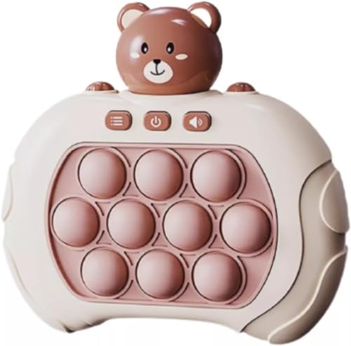 Pop It Eletrônico Mini Gamer Anti Stress Luz e Som, Memória, Coordenação, Concentração, Brinquedo in