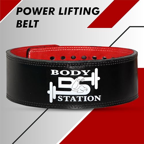 Image of Suede Leather Weight Lifting Belt for Men & Women | Lever Buckle Powerlifting Gym Belt for Back Support | Heavy Duty Workout Belt for Squats, Deadlifts