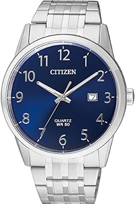 Citizen Orologio Analogico Quarzo Uomo con Cinturino in Acciaio Inox BI5000-52L