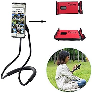 Lazy Neck Phone Holder Flexible Cell Phone Holder Bed Stand Long Arm Lazy Bracket DIY Free Rotating Stand with Multiple Function for iPhone 8 7 X 6S 6 Plus, Galaxy S8 S7 S6 S5 S4…