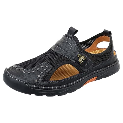 Sandales de sport en maille homme noir 46 chaussures outdoor antidérapantes