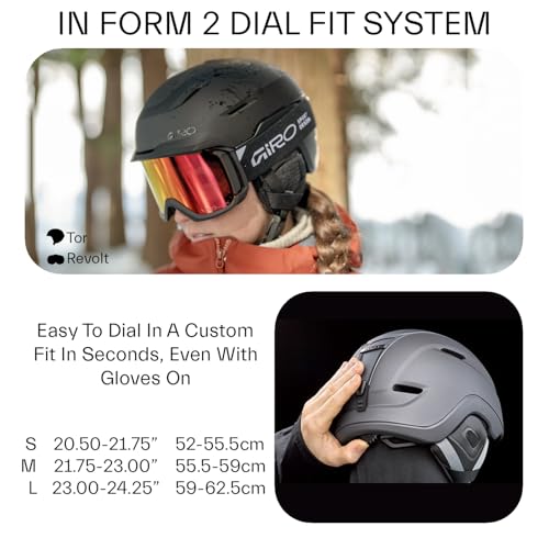 Casco de nieve Giro Tor protector para adultos que buscan comodidad 6