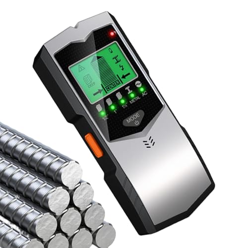 Detector De Montes Escáner De Pared - Escáner De Pared Multifunción Inteligente Mejorado,Dispositivo De Detección Portátil Para Tuberías Cables Chevron Canalizaciones Renovación Eléctrica Carpintería