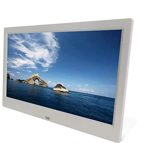 Cadre photo numérique 10 pouces blanc avec écran dur IPS haute résolution - 3