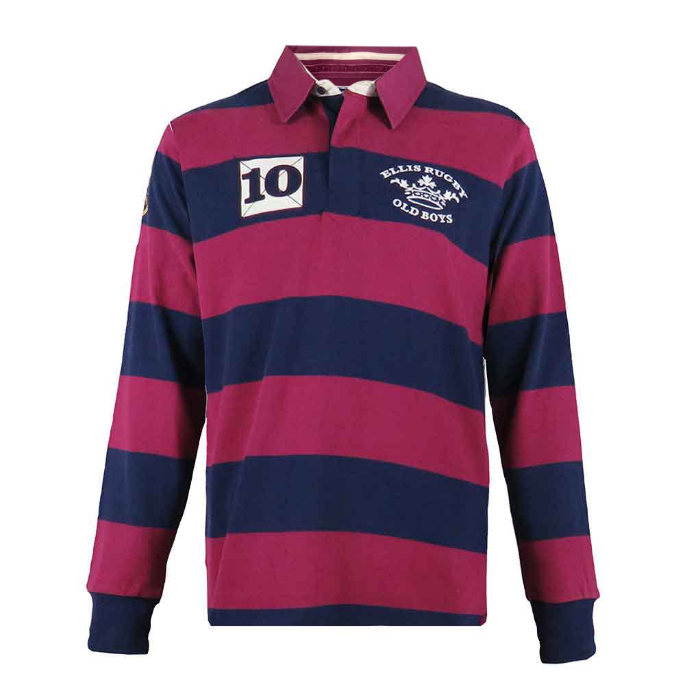 Vintage Rugby Koszula Ellis Rugby Old Boys Fioletowy/Granatowy