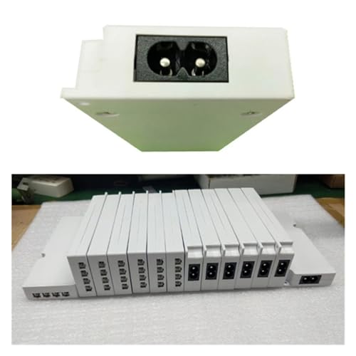 Transformateur d'éclairage 6 ports DC12V 60W avec prise EU