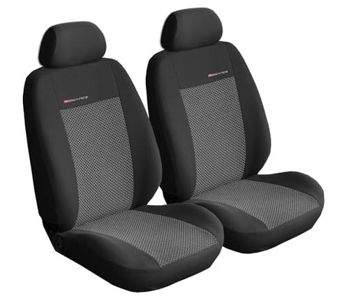 Carpendo Universelle Autositzbez&uuml;ge (2er-Set) &ndash; Schutzbez&uuml;ge f&uuml;r Vordersitze &ndash; Sitzbez&uuml;ge Auto - kompatibel mit Seitenairbags &ndash; T&Uuml;V-Zertifiziert &ndash; P2