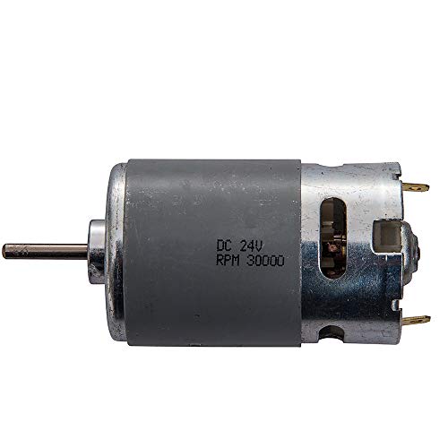 Weelye 2 Pcs 24V 30000Rpm Children's Powered Wheel Electric Motor ,24 Volt Motor Drive Engine Accessory For Car Children Ride On Toys Replacement Parts #TOP5